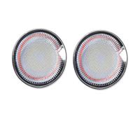 Fanali Posteriori Auto Per VW Per Beetle 1998-2005 LED Paraurti Posteriore Riflettore Funzioni Di Luce Come Rosso Retronebbia Guida E Luci Di Retromarcia Bianche Fanale Posteriore(Clear Lens)