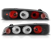 Fanali posteriori compatibili con Fiat Seicento 600 1998 1999 2000 2001 2002 2003 2004 2005 2006 2007 2008 2009 2010 GV-1820 Fanale posteriore 1 coppia lato conducente e passeggero set nero