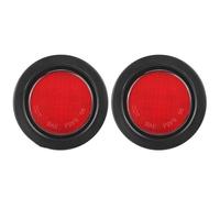 Fanali Posteriori Fanale Posteriore A LED Rotondo Da 13, 2,5" Con Montaggio A Filo, Luci Di Posizione Laterali, Indicatori Di Direzione, Stop, Freno, 12 V, Per Auto, Camion, Rimorchio, Autobus, Camper