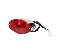 Fanali Posteriori Luci Freni Per Buggy Per Monkey Z50 Universale Pit Bike ATV UTV 12V Lampadina Moto Quad Freno Di Stazionamento Piastra Fanale Posteriore