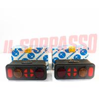 FANALI POSTERIORI MILITARI FIAT CAMPAGNOLA AR 51 55 59 CARELLO SENZA LUCE TARGA