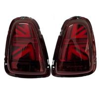 Fanali posteriori modificati auto Per Mini Per Cooper Per R56 Per R57 Per R58 Per R59 2007-2012 2013 Fendinebbia Freno Fanali Posteriori 2 PCS Luci Coda Montaggio(2PCS Red,2011-2013 Year)