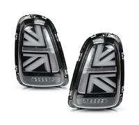 Fanali posteriori modificati auto Per MINI Per R56 Per R57 Per R58 Per R59 Rear Running Indicatori Direzione Freno Retromarcia Luci Coda 2PCS Car Styling Luci Coda(2PCS Black Clear,2007-2010 Year)