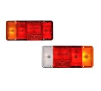 Fanali posteriori posteriori 2 pz Fanale posteriore Lampada posteriore Copriobiettivo Borsette compatibile per Fiat per Ducato/per Iveco per Daily/Eurocargo I, II e III 42531146 9988023