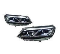 Fanali Set Compatibile Con Per Touareg 2011 2012 2013 2014 2015 Fari Di Ricambio Auto DRL Indicatori Direzione Abbaglianti Lente Del Proiettore A Doppia U