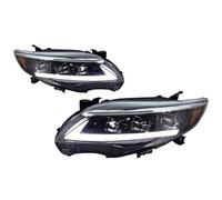 Fanali Set Compatibile Con Toyota Per Corolla 2011 2012 2013 Fari Di Ricambio DRL Indicatori Direzione Abbaglianti Angel Accessori Auto