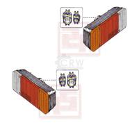 Fanali Set per Fiat Ducato Anno Fab. 02/02-01/06 Con Vettore Lampada 1B1