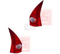 Fanali Set per Renault Megane II Anno Fab. 11/02-02/06 Senza Vettore Lampada