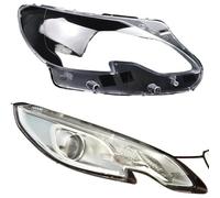 Fanali Sinistro Destro Paralume Trasparente Per Peugeot 2008 2014-2018 Coprifaro Anteriore Coprifaro Anteriore Per Auto.(Right)