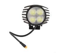 Fanalino anteriore a LED in plastica per Kukirin per G2 Pro DB Max per | Maggiore visibilità notturna, fascio luminoso a LED, visione sicura della strada, illuminazione chiara