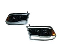Fanalino Anteriore Compatibile Con Dodge Per Ram 1500 2009 2010 2011 2012 2013 2014 2015 2016 2017 2018 Faro Ricambio Segnale Dinamico, Lampada Frontale Modificata Automaticamente