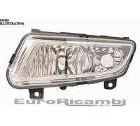FANALINO ANTERIORE PER VOLKSWAGEN POLO 09-13 LUCE DIURNA PARABOLA CROMATA DESTRO