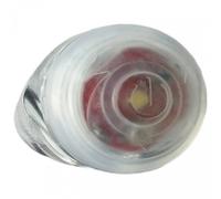 Fanalino Bici Anteriore 1 LED Super Brillante con Batteria Inclusa