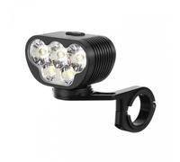 Fanalino Bici LED Monteer 6500S V2.0 - 6500 Lumen, Ricaricabile, Power Bank