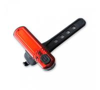 Fanalino Bici Posteriore LED COB USB Ricaricabile 60 Lumen Rosso