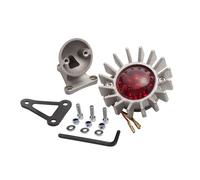 Fanalino di coda motone big fin con supporto per parafango universale