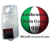 FANALINO FANALE LENTE POSTERIORE SINISTRA SX BIANCA PER FIAT 500 R 1965>1975