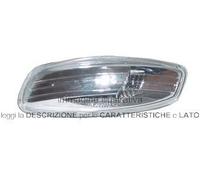Fanale freccia specchietto bianco sx per Peugeot 5008 I fino al 3/2017
