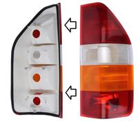 FANALINO GRUPPO OTTICO POSTERIORE BIANCO ARANCIO ROSSO DX PER MERCEDES SPRINTER