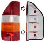 FANALINO GRUPPO OTTICO POSTERIORE BIANCO ARANCIO ROSSO SX PER MERCEDES SPRINTER