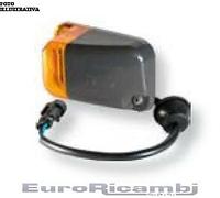 FANALINO LATERALE PER IVECO EUROTECH 93> ARANCIO CORPO GRIGIO SINISTRO