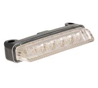 Posteriore STR8 LED MINI, universale, bianco, con il numero CE