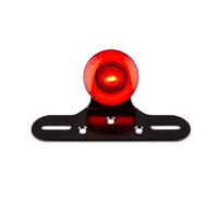 Luce posteriore STR8 LED circolare rossa con portatarga