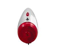 Fanalino posteriore bici a dinamo su parafango Spanninga 6V Rosso