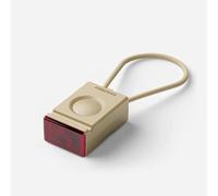 Fanalino posteriore bici a led Bookman Block Usb Beige