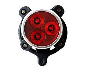 Fanalino posteriore Eleven a led rosso ricaricabile USB 3 led