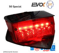 Fanalino Posteriore Full Led Tettuccio Nero Vespa 50 Special