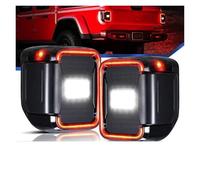 Fanalino Posteriore Per Jeep Per Gladiator JT 2020-2022 Fanale Posteriore LED Luce Di Retromarcia Posteriore Luce Stop Luce Di Direzione Luce Marcia Diurna Lente Fumé Fari Posteriori Auto(EU Version)