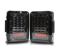 Fanalino Posteriore Per Jeep Per Wrangler JK 2007~2017 Versione USA/UE Modifica del gruppo fanale posteriore Un paio di lampade di segnalazione posteriori a LED Fari Posteriori Auto(US Version)