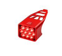 Fanalino Posteriore Ricaricabile USB-C Luce Posteriore con Cinturino in