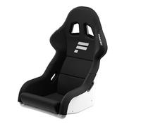 Fanatec ClubSport GT Sim Racing Cockpit Seat - Resistenza e Rigidità, Scocca Rinforzata con Fibra, Imbottita Schiuma, Tessuto Traspirante, Supporto Lombare - Bianco