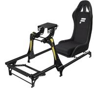 Fanatec Sim Racing CSL Cockpit V1.5 + Pacchetto con Sedile da Cockpit - Nero