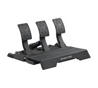 Fanatec Sim Racing CSL Elite Pedals V2 - PC, PS5, PS4 | Set di 3 Pedali (Frizione, Freno, Acceleratore), Sistema Freno a Cella di Carico a Doppio Stadio, Sensori ad Effetto Hall