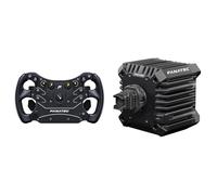 FANATEC Sim Racing CSL GT3 Volante + CSL DD QR2 Wheel Base - Impugnature Sovrastampate, Base Direct Drive 5 Nm - PC