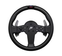 FANATEC Sim Racing CSL Manubrio P1 V2 (QR2 LITE) - Nero | Impugnatura In Gomma, RevStripe, Display a LED, Palette del Cambio in Metallo, Lato Manubrio QR2 LITE Pre-installato, PC