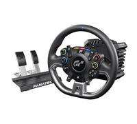 FANATEC Sim Racing Gran Turismo DD Pro - Sistema Direct Drive da 5 Nm, con Ruota, Base e Pedali - PC, PS5, PS4