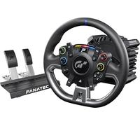 FANATEC Volante, Base e Pedali con Licenza Ufficiale Gran Turismo DD Pro PlayStation® Sim Racing - Volante Polyphony Digital, 5 Nm FluxBarrier Direct Drive, Set di 2 Pedali per PC, PS5, PS4