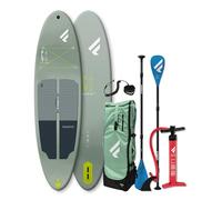 FANATIC Fly Air SLT 10,4 SUP 2025 Grey/Green INKL. Pure Adjustable 3-Piece Paddel