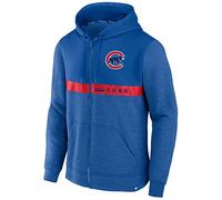 Fanatics Chicago Cubs Iconic - Felpa con cappuccio in pile, con zip intera, taglia M