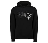 Fanatics - Felpa con cappuccio NFL New England Patriots Shatter Graphic - nero di colore nero, Nero , XL