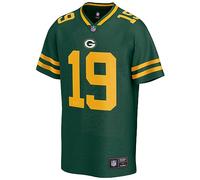 Fanatics Green Bay Packers NFL Poly Mesh Supporters Jersey, Verde celtico, M