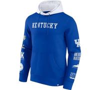 Fanatics Kentucky Wildcats NCAA - Felpa con cappuccio e maniche, Royal, XL