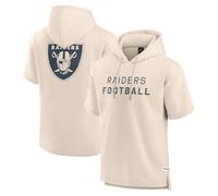 Fanatics NFL Elements Las Vegas Raiders Future Ground Lettering - Felpa a maniche corte, colore: Crema, beige., M