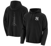 Fanatics NFL MLB - Felpa con cappuccio da uomo, Yankees nero, S