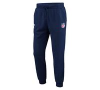 Fanatics - NFL Shield Primary Logo Graphic Pantaloni da jogging, colore blu, Blu, S