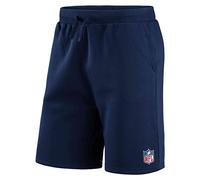 Fanatics - NFL Shield Primary Logo Graphic Sweat Shorts Colore Blu, Blu, L